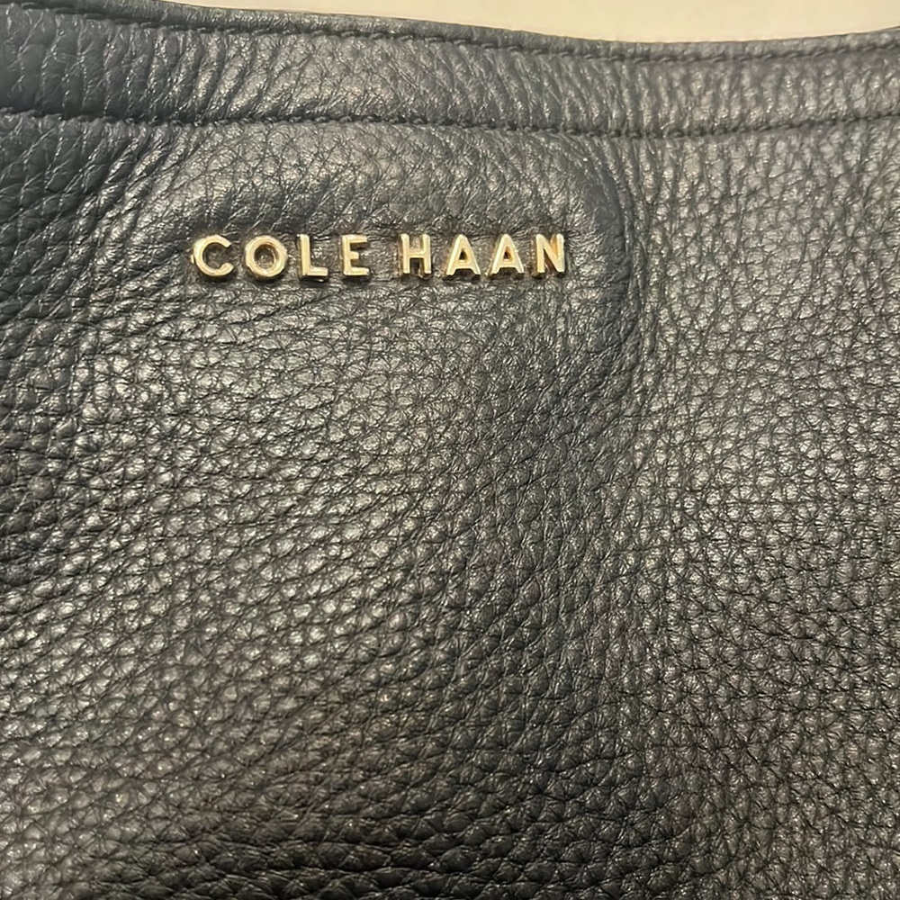 EUC Cole Haan Black Dillon Hobo Bag - Picture 2 of 10